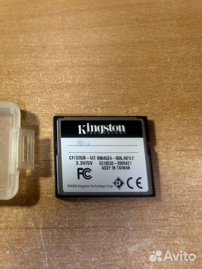 Карта памяти Kingston CF 32Gb 600x