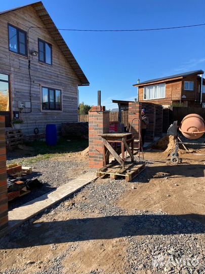 Кирпич, столбы, заборы под ключ