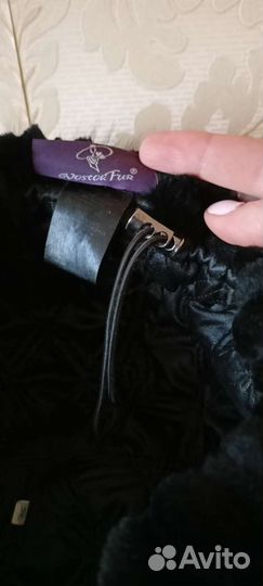 Берет женский норковый