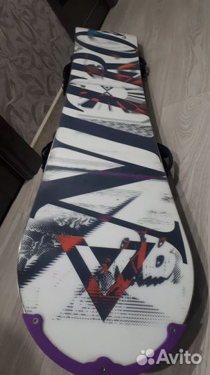 Сноуборд с креплениями 157 + ботинки