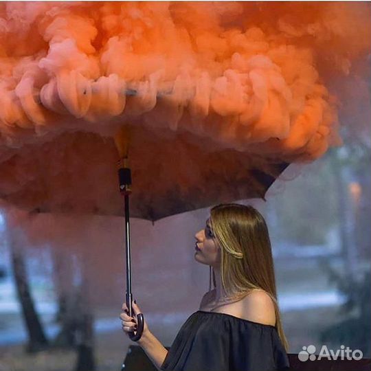 Цветной дым, 11 ярких расцветок