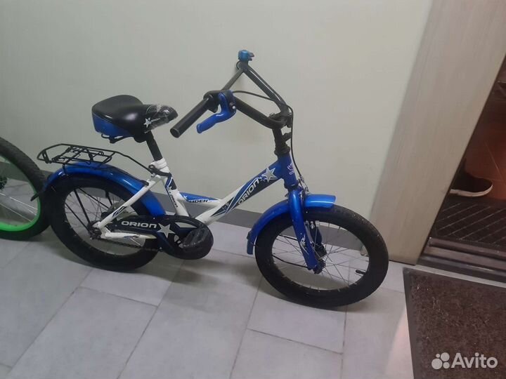 Детский велосипед 16 колеса. Orion