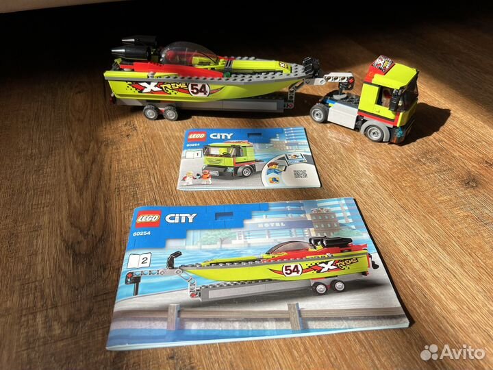 Lego City скоростной катер 60254