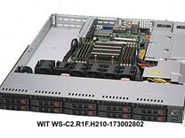 Сервер Supermicro WIT WS-C2.R1F.H210-173002802