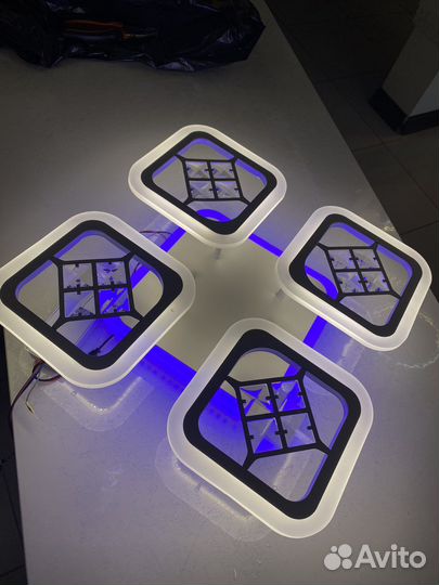 Люстра светодиодная с пультом