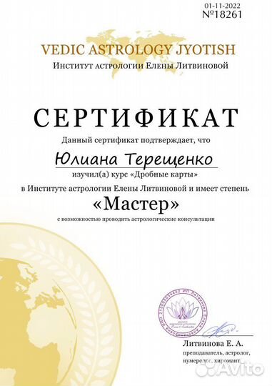 Ведический астролог/ натальная карта