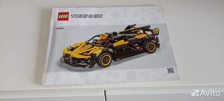 Конструктор lego Technic, Bugatti Bolide Original