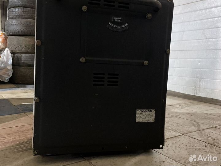 Hyundai dhy6000se3 дизельный электро генератор