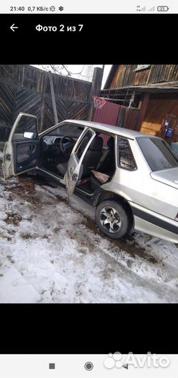ВАЗ 2115 Samara 1.5 МТ, 2007, 270 000 км