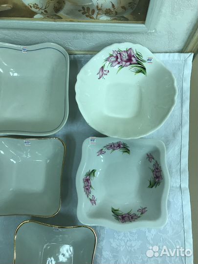 Блюдце салатник СССР