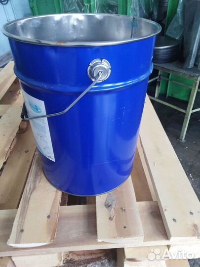 Ведро металлической б/у