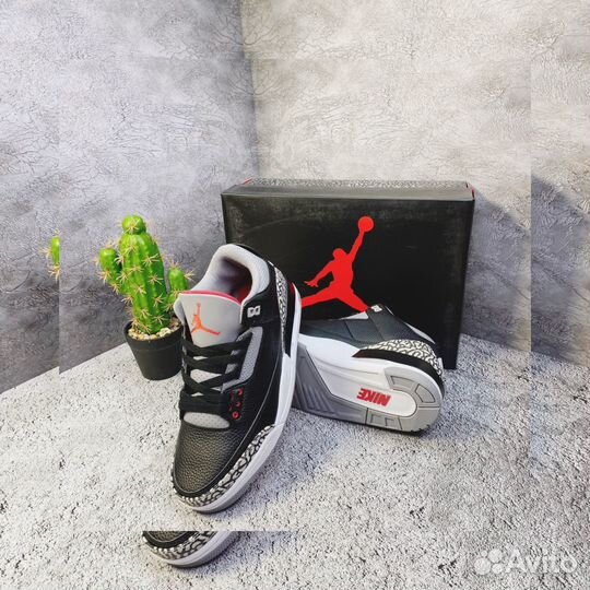 Мужской Nike Air Jordan 3 Retro lux