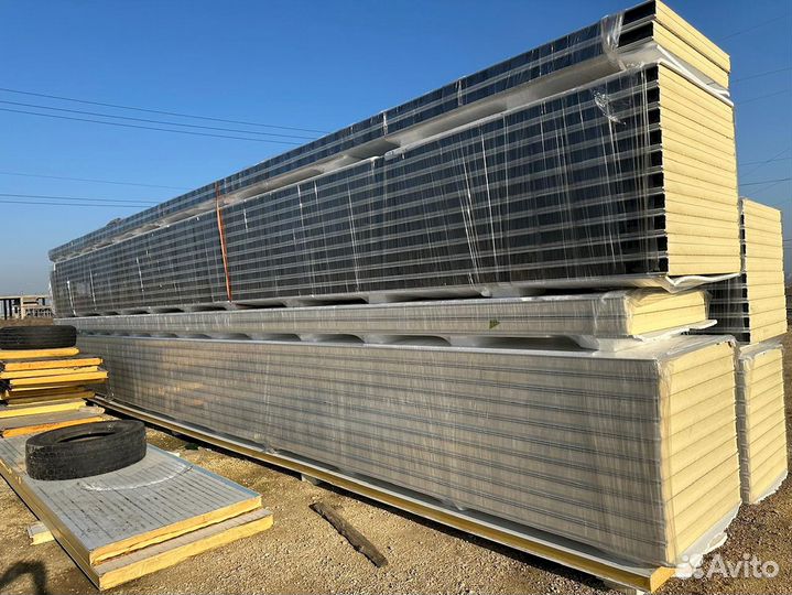 Сэндвич панели новые 100мм