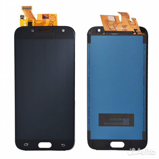 Дисплей Samsung J530F черный TFT+настройка яркости