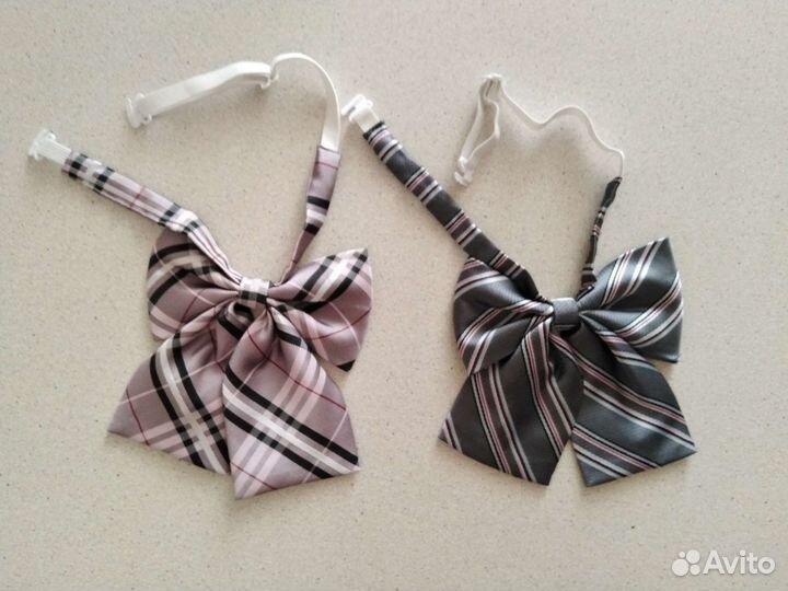 Галстук бант из аниме для японской школьной формы