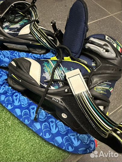 Коньки детские раздвижные 30-35