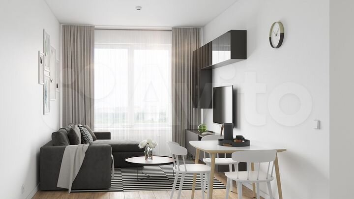 1-к. квартира, 36,1 м², 17/17 эт.