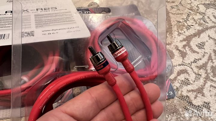 Межблочный кабель Dynamic State 2 rca 2rca