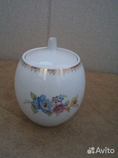 Лфз тарелки и блюдца старый Китай сахарница СССР