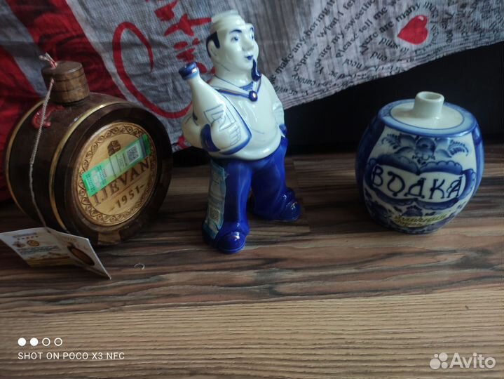 Пустые бутылки из под алкоголя