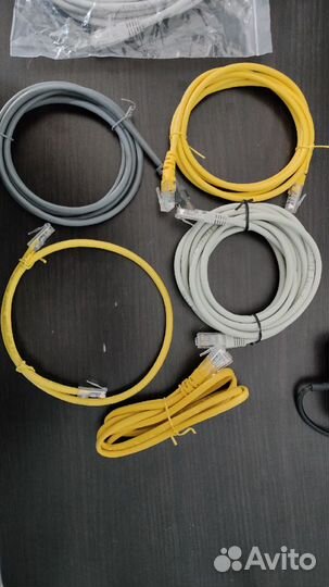 Патч-корд, телефонный кабель и разветвитель