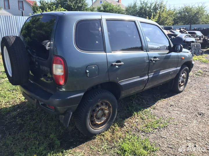 Niva chevrolet разбор по запчастям