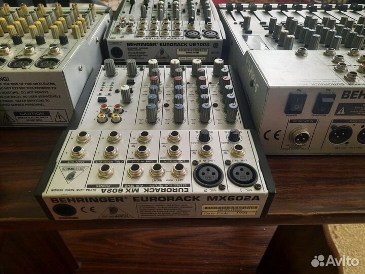 Микшерные пульты behringer