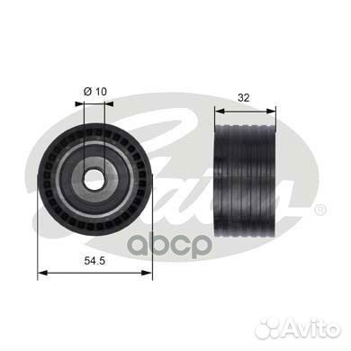 Ролик натяжной ремня грм LADA largus