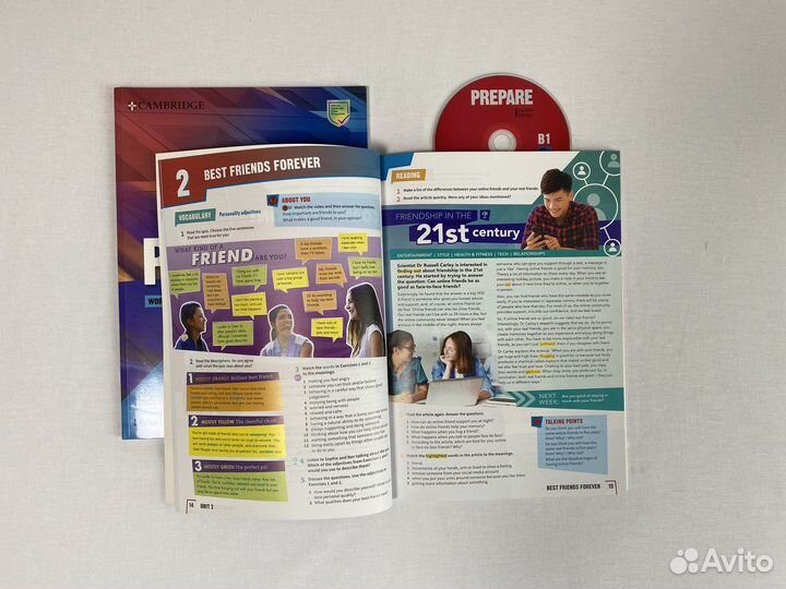 Prepare B1 L5/ комплект (SB,WB,CD) новый