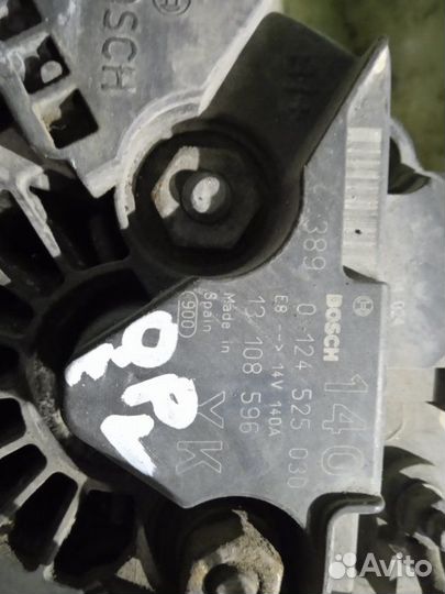 Генератор Opel Vectra