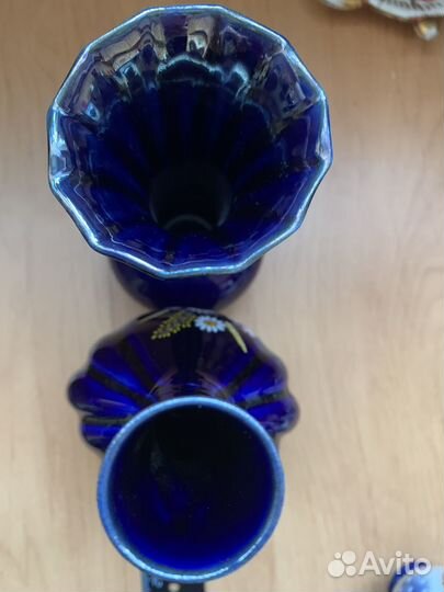 Вазы, кобальт