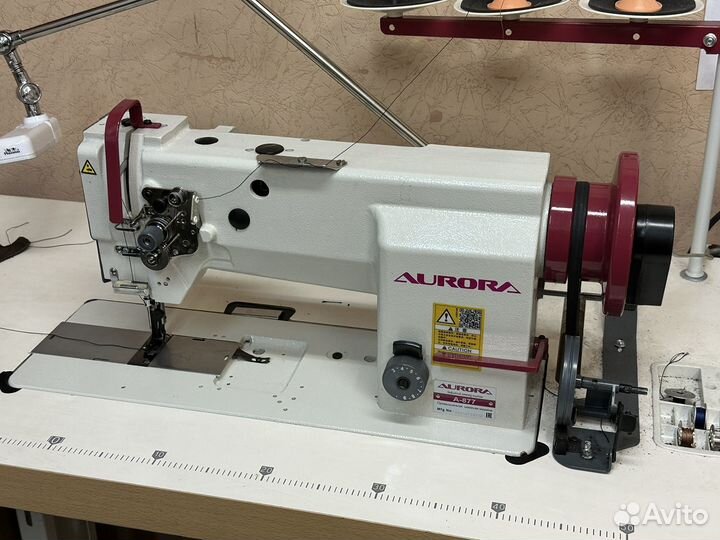 Швейная промышленная машинка для кожи aurora a-877