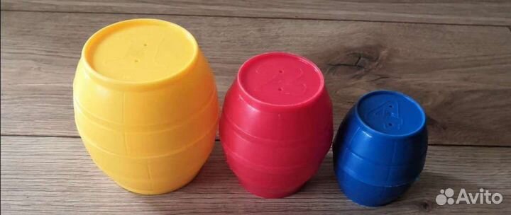 Бочки матрёшки 3шт бу