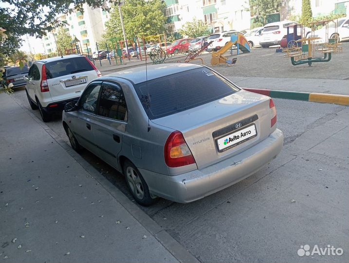 Hyundai Accent 1.5 AT, 2008, 220 000 км