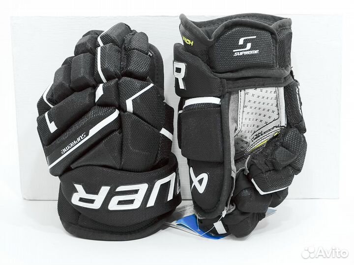 Перчатки хоккейные bauer Supreme Mach S23 JR