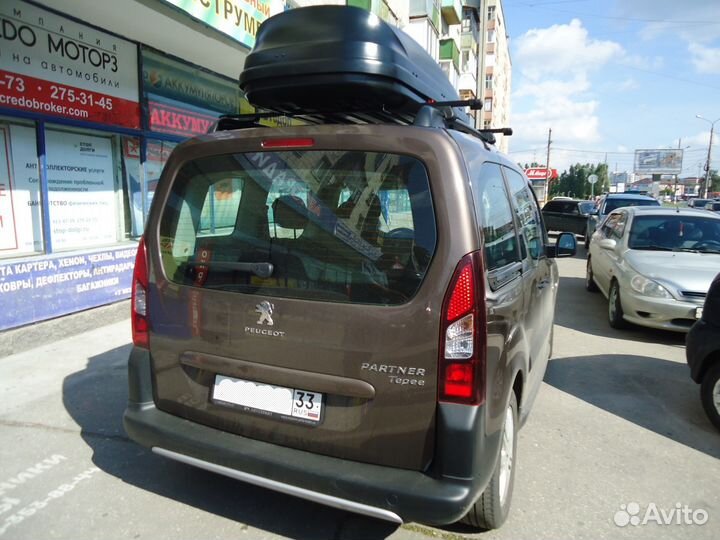 Багажник бокс на крышу Peugeot Partner (2007-2017)