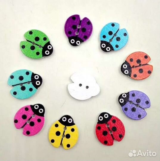 Новые пуговицы для скрапбукинга