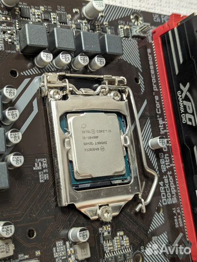 I5 10400f/ gigabyte b560m h/ 16gb(2x8) ram