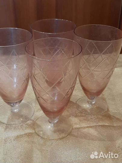 Фужеры, бокалы, рюмки СССР