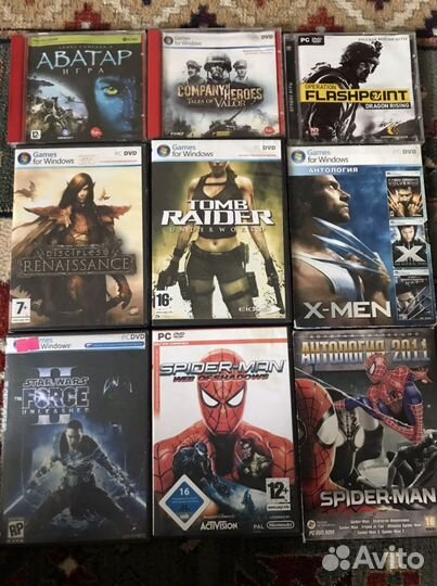 Игры для пк на дисках