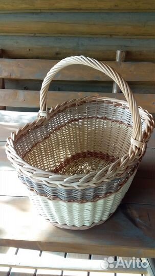 Корзина плетеная