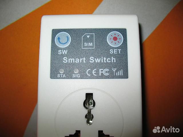 GSM розетка для гаража, дачи, дома(смс звонок)