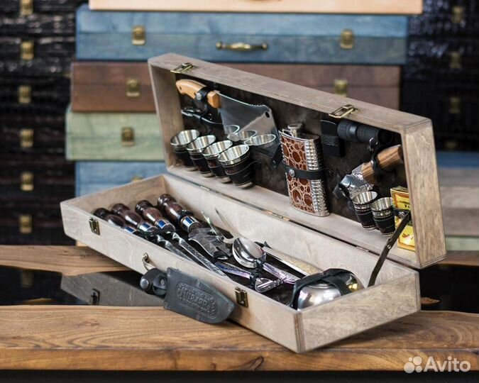 Шашлычный набор в кейсе. опт от производителя