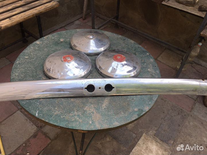 Задний бампер и колпаки