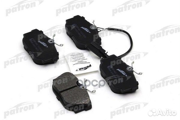 Колодки тормозные дисковые PBP1482 patron