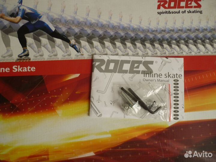 Роликовые коньки roces раздвижные 36-40