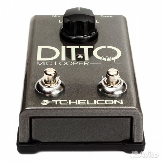 Напольная вокальная педаль TC helicon ditto MIC lo