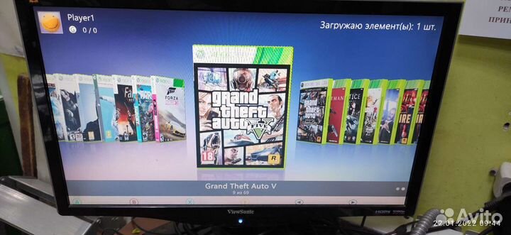 Xbox 360 +33 игр гарантия