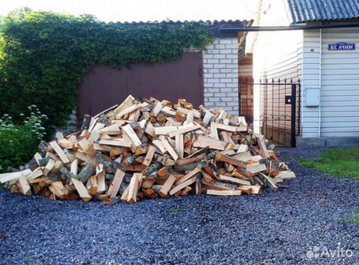 Дрова колотые