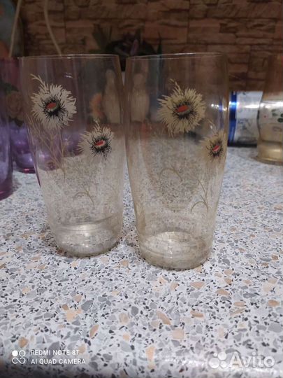 Стеклянные стаканы СССР описание читать